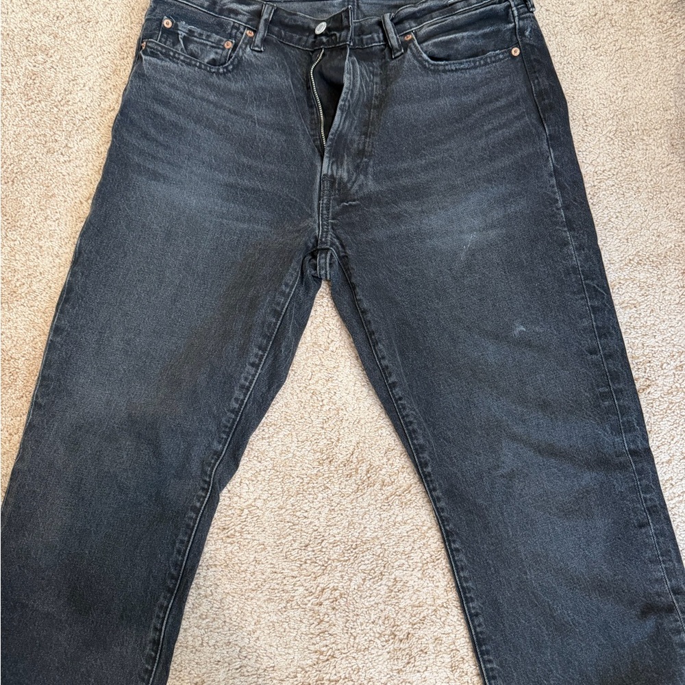 Abercrombie & Fitch Dark Black Men's Jeans
